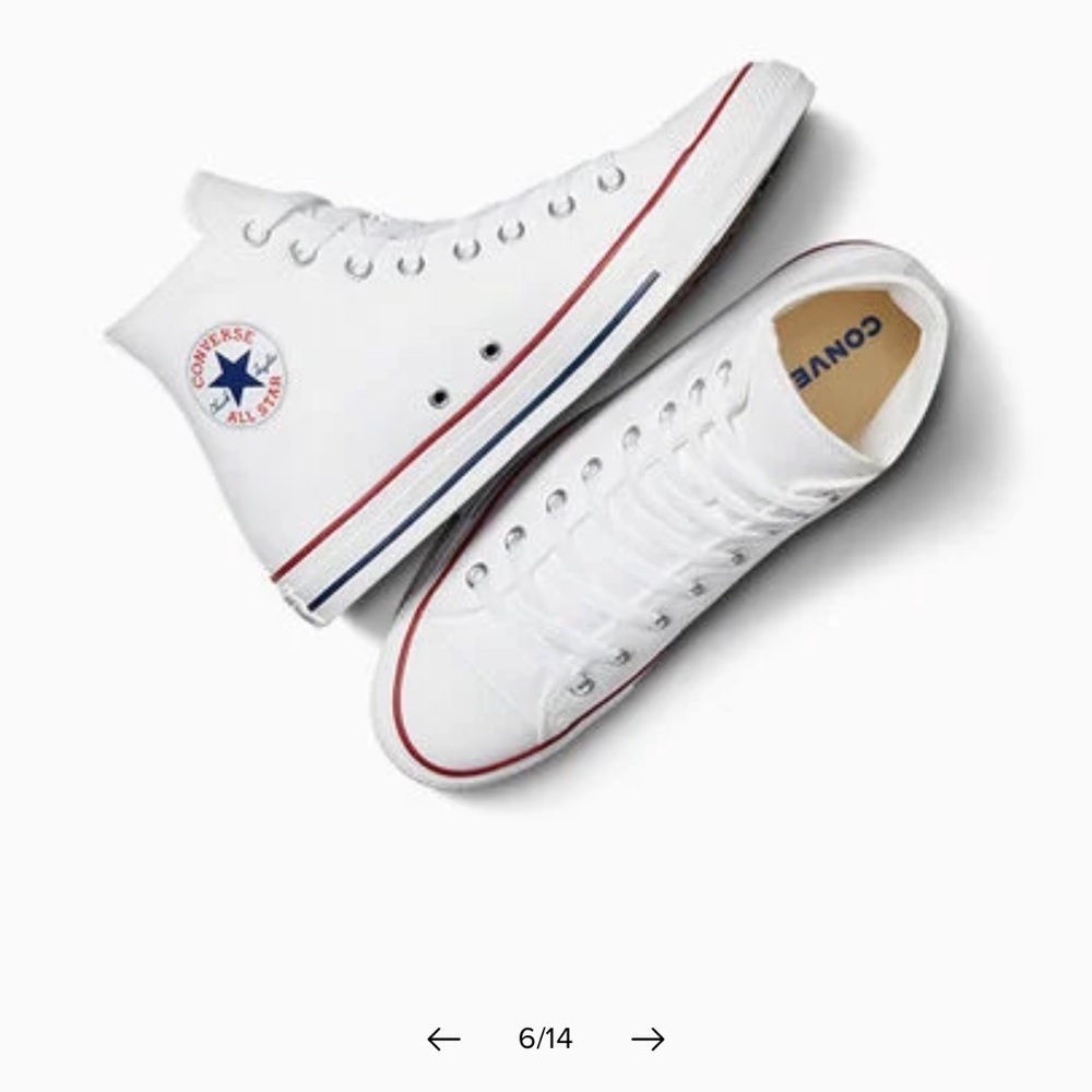 Converse All Star White High-Tops